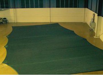 Shade Sail on Factory Floor