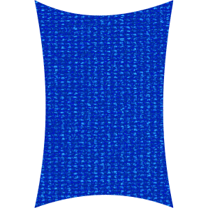 Ocean blue square shade sail