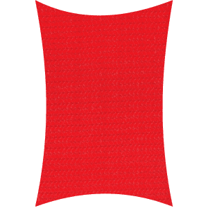 4 point Shade Sail - 4.5mtrs x 6mtrs