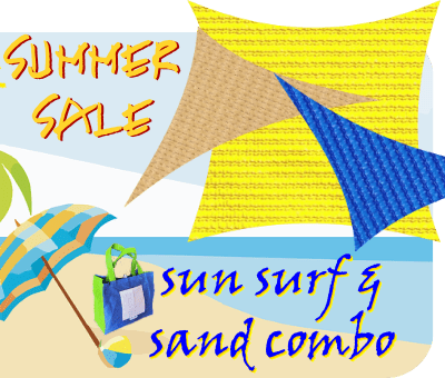 Summer shade sail