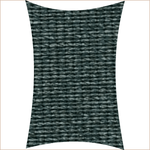 Green square shade sail